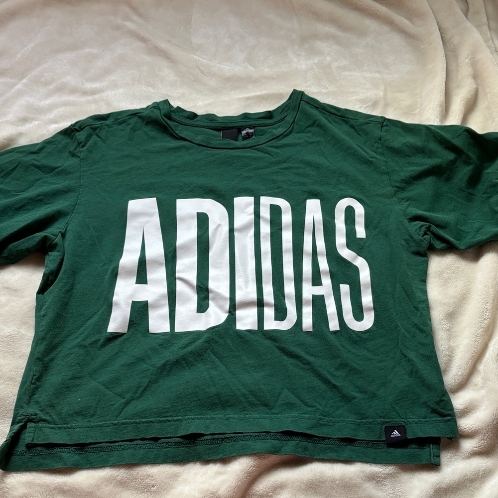 Adidas Logo Crop Top